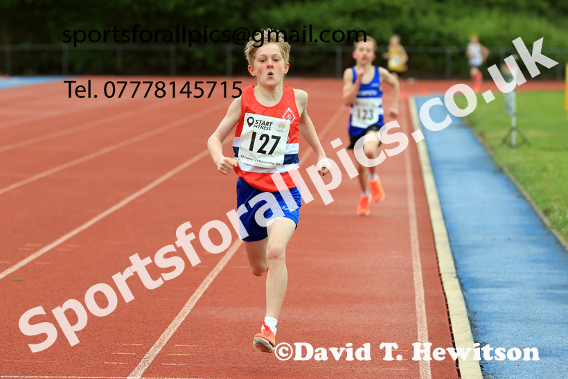 1500 metres, 2026 North Eastern Track and Field Champs, Shildon, County Durham. Photo: David T. Hewitson/Sports for All Pics